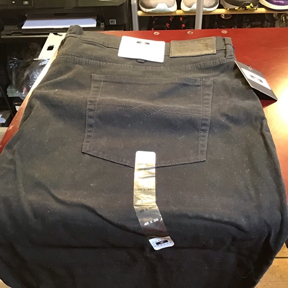 Joseph Abboud JA Sateen BL Cotton Blend Pants. - Picture 4 of 12